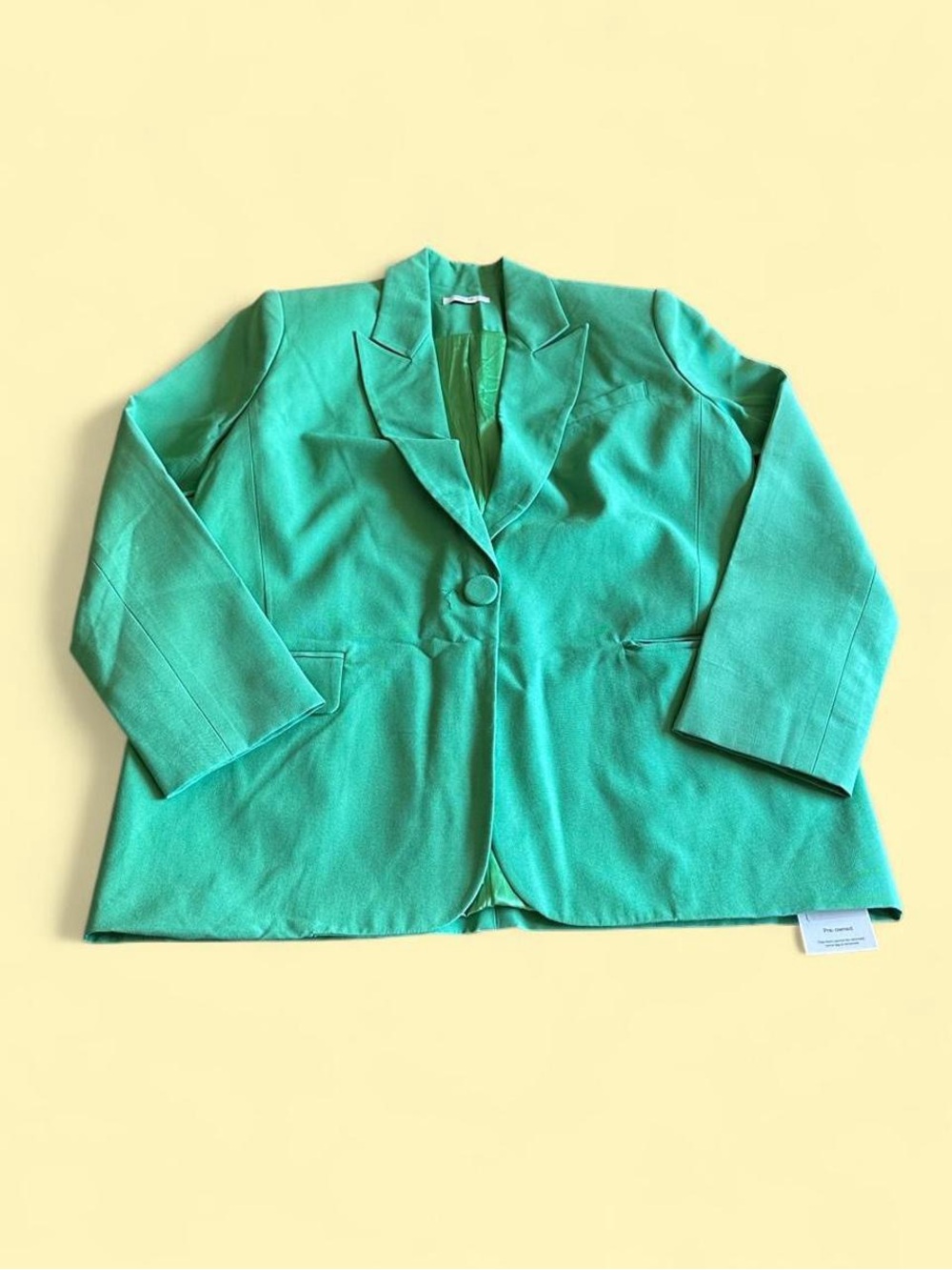 The Sei Green Structured Blazer Women’s M Sample Display Jacket